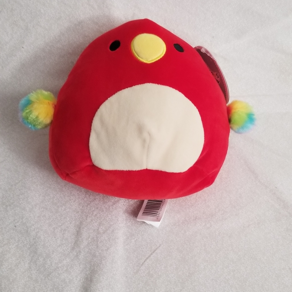Squishmallow Baby Bee Happy Paco the Parrot 7" Limited Edition
